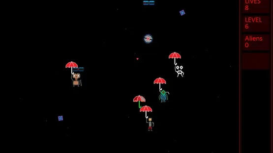 Aliens and Umbrellas gameplay screenshot 3