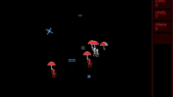 Aliens and Umbrellas gameplay screenshot 2