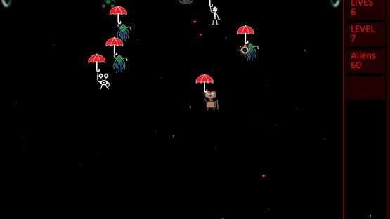 Aliens and Umbrellas Screenshot