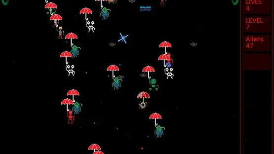 Aliens and Umbrellas gameplay screenshot 1