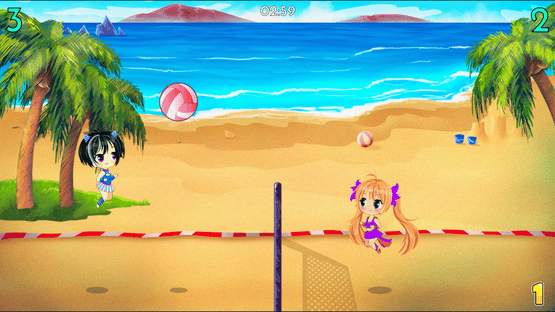 Chibi Volleyball Screenshot
