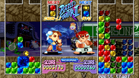 Super Puzzle Fighter II Turbo Screenshot