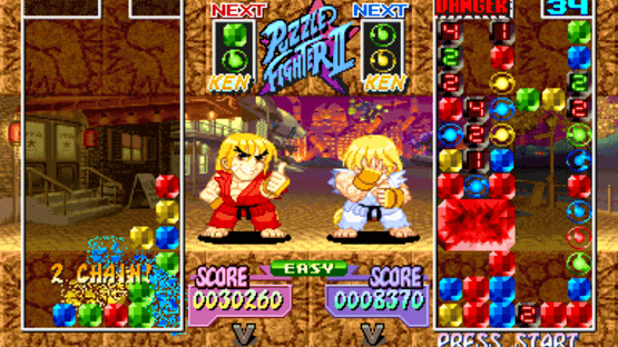 Super Puzzle Fighter II Turbo Screenshot