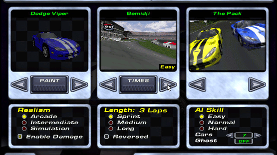 Viper Racing Screenshot