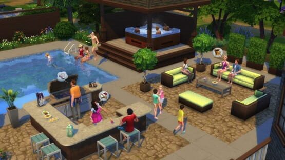 Képernyőkép erről: The Sims 4: Perfect Patio Stuff