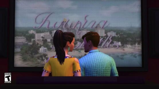 Képernyőkép erről: The Sims 4: Movie Hangout Stuff