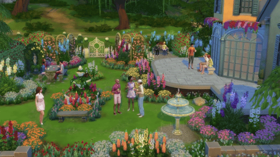 The Sims 4: Romantic Garden Stuff Screenshot