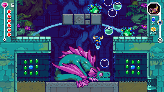 Shovel Knight Dig Screenshot