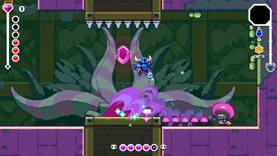 Shovel Knight Dig Screenshot