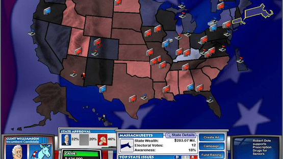 The Political Machine 2004 Screenshot