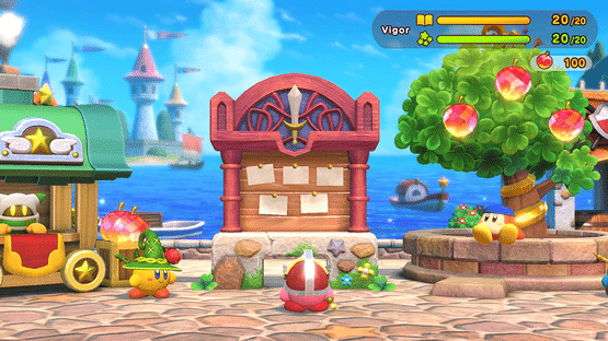 Super Kirby Clash Screenshot