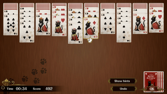 Spider Solitaire F Screenshot