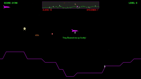 Spaceman Defender Screenshot