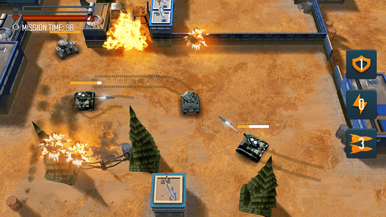 Tank Battle Heroes: Iron Warfare Screenshot