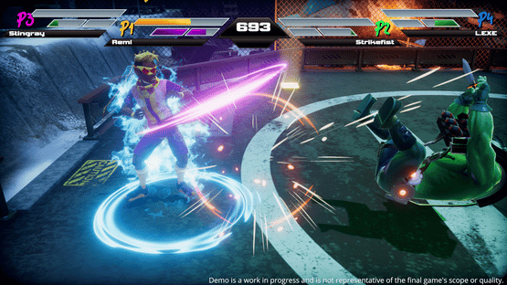 Mighty Fight Federation Screenshot