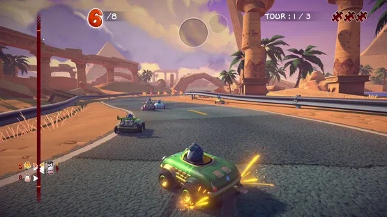Garfield Kart: Furious Racing screenshot 1