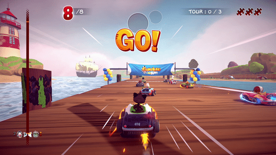 Garfield Kart: Furious Racing Screenshot