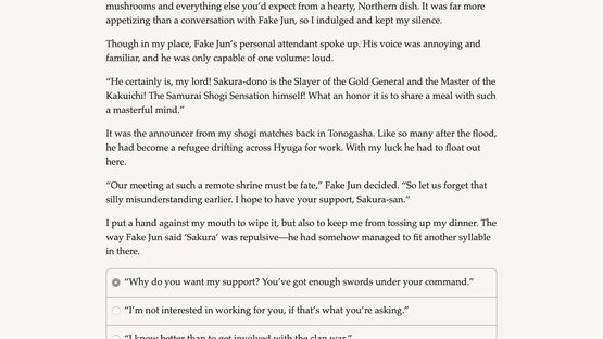 Samurai of Hyuga Book 4 Screenshot