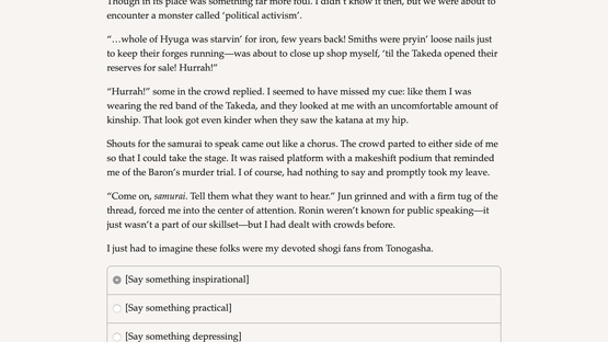 Samurai of Hyuga Book 4 Screenshot