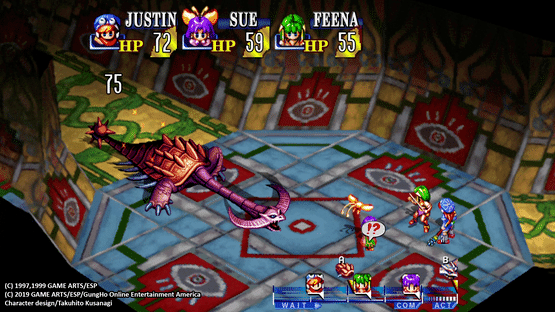 Grandia HD Remaster Screenshot