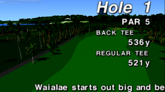 Waialae Country Club: True Golf Classics Screenshot