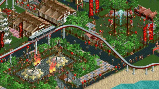 RollerCoaster Tycoon 2: Wacky Worlds Screenshot