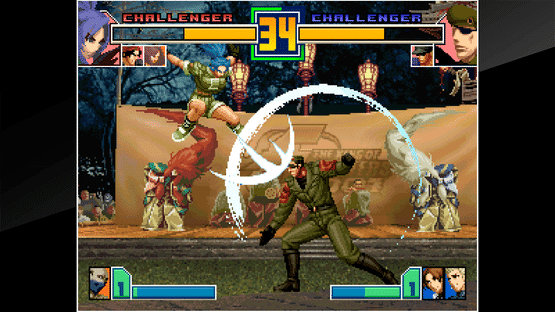 ACA Neo Geo: The King of Fighters 2001 Screenshot