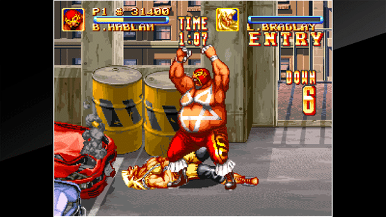 ACA Neo Geo: 3 Count Bout Screenshot