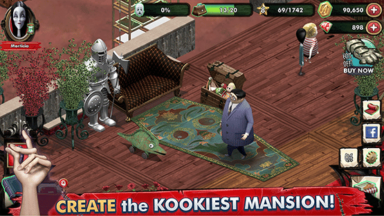 The Addams Family: Mystery Mansion Screenshot