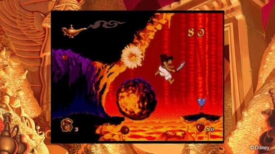 Képernyőkép erről: Disney Classic Games: Aladdin and The Lion King