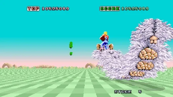Sega Ages: Space Harrier gameplay screenshot 3
