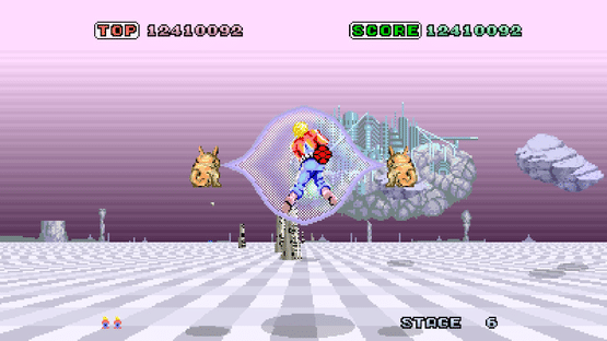 Sega Ages: Space Harrier Screenshot