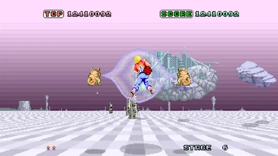 Sega Ages: Space Harrier gameplay screenshot 6