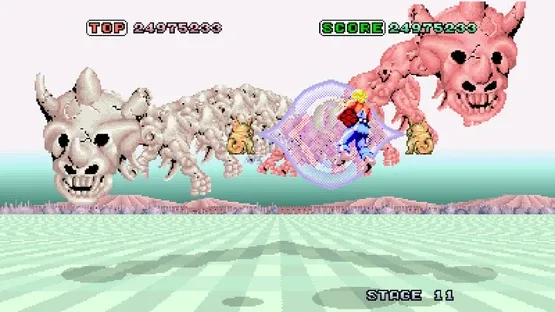 Sega Ages: Space Harrier gameplay screenshot 7