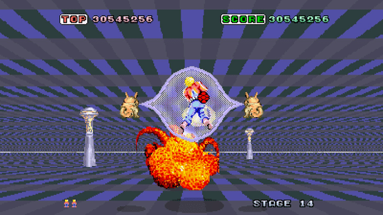 Sega Ages: Space Harrier Screenshot