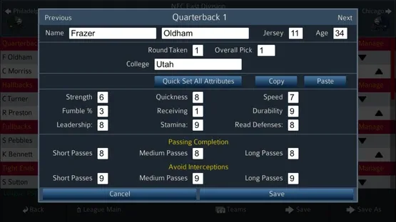 Pro Strategy Football 2020 screenshot 4