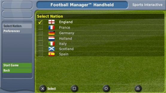 Football Manager Handheld Screenshot