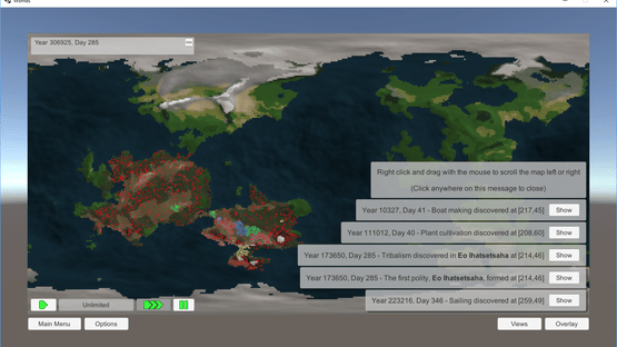 Worlds: History Simulator Screenshot