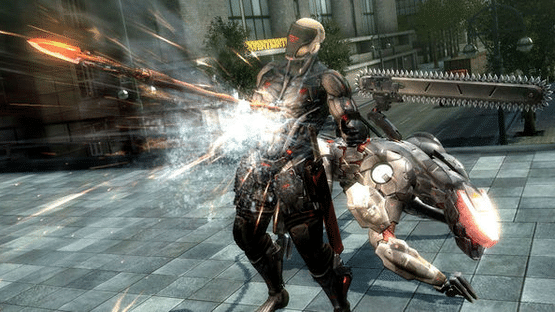 Metal Gear Rising: Revengeance - Blade Wolf Screenshot