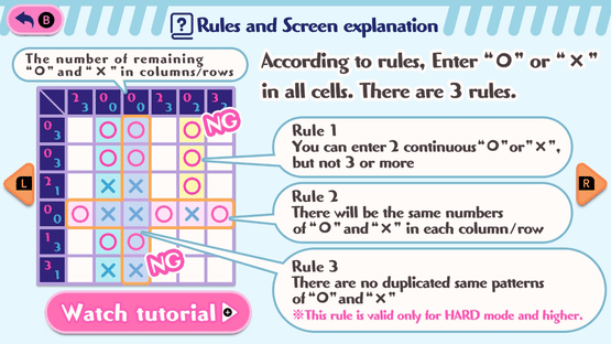 OX Logic Puzzle 1000! Screenshot