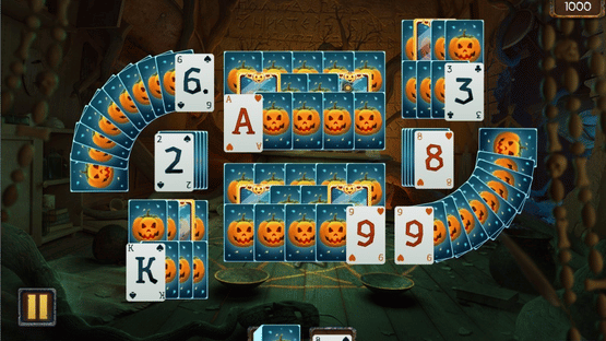 Solitaire Game Halloween Screenshot