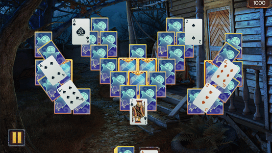 Solitaire Game Halloween Screenshot