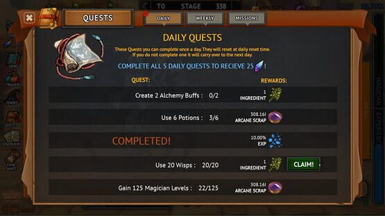 The Magician's Research screenshot 1