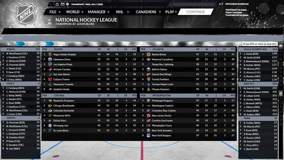 Képernyőkép erről: Franchise Hockey Manager 6