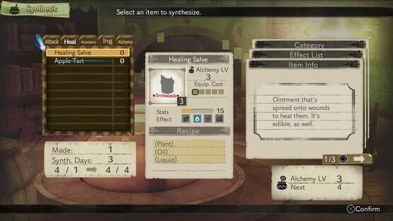 Képernyőkép erről: Atelier Escha & Logy: Alchemists of the Dusk Sky DX