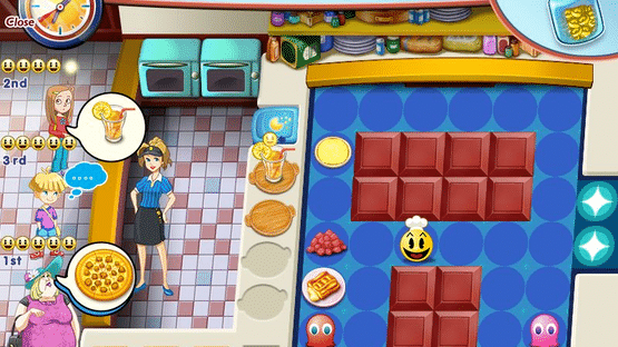 Pac-Man Pizza Parlor Screenshot