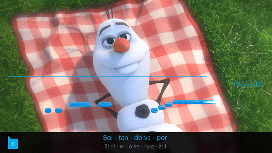 SingStar: Frozen Screenshot