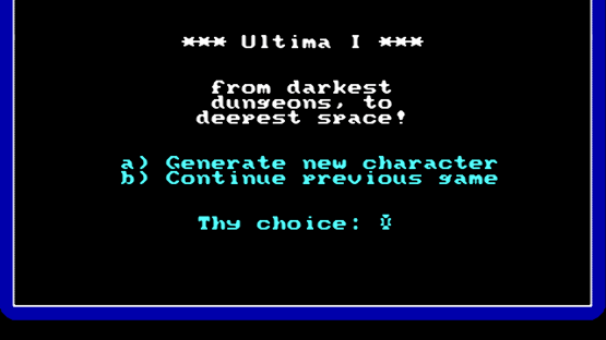 Ultima Screenshot