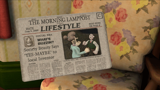 Wallace & Gromit's Grand Adventures: Episode 4 - The Bogey Man Screenshot