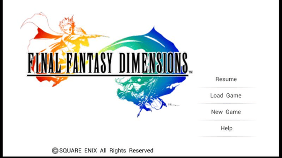 Final Fantasy Dimensions Screenshot